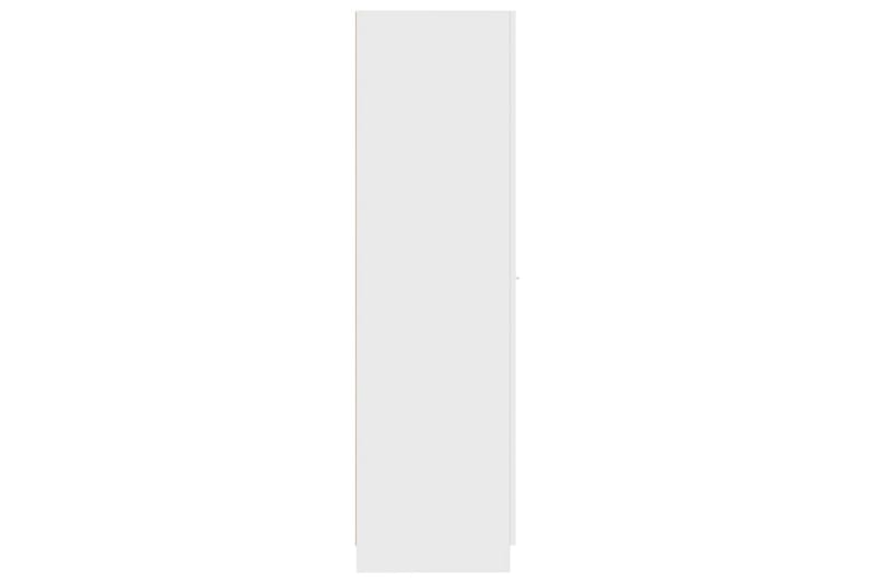 Apoteksskåp vit 30x42,5x150 cm spånskiva - Vit - Badrumsskåp