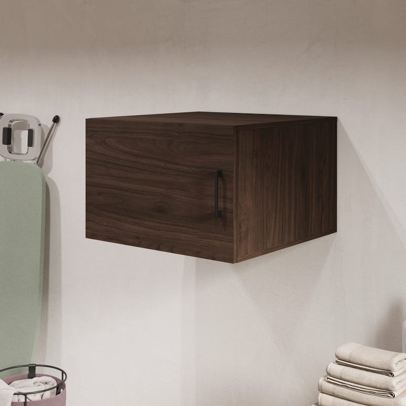 Badrumsskåp Aza Vägg 1 Dörr - Valnöt Villa - Förvaring - Badrumsförvaring & tvättstuga inredning - Badrumsskåp