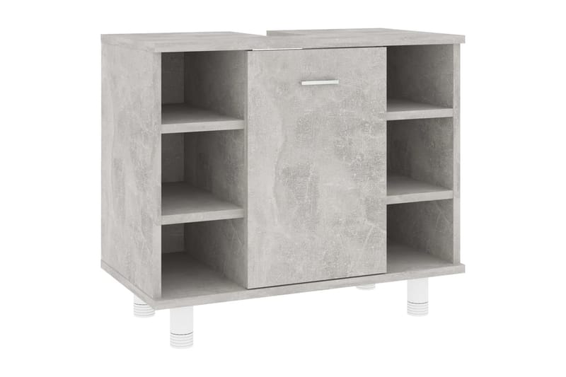 Badrumsskåp betonggrå 60x32x53,5 cm spånskiva - Gr�å - Förvaring - Badrumsförvaring & tvättstuga inredning - Badrumsskåp