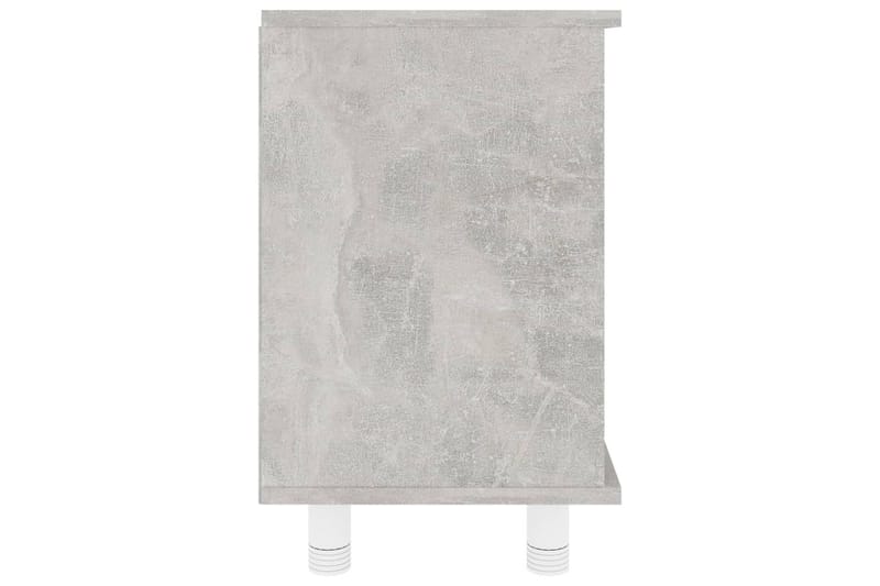 Badrumsskåp betonggrå 60x32x53,5 cm spånskiva - Grå - Förvaring - Badrumsförvaring & tvättstuga inredning - Badrumsskåp