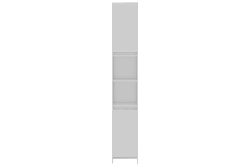 Badrumsskåp vit 30x30x183,5 cm spånskiva - Vit - Förvaring - Badrumsförvaring & tvättstuga inredning - Badrumsskåp