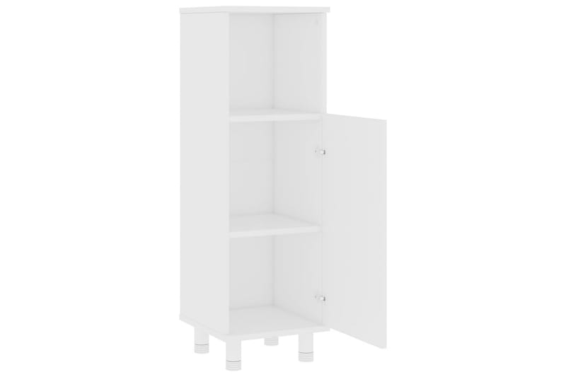 Badrumsskåp vit 30x30x95 cm spånskiva - Vit - Förvaring - Badrumsförvaring & tvättstuga inredning - Badrumsskåp