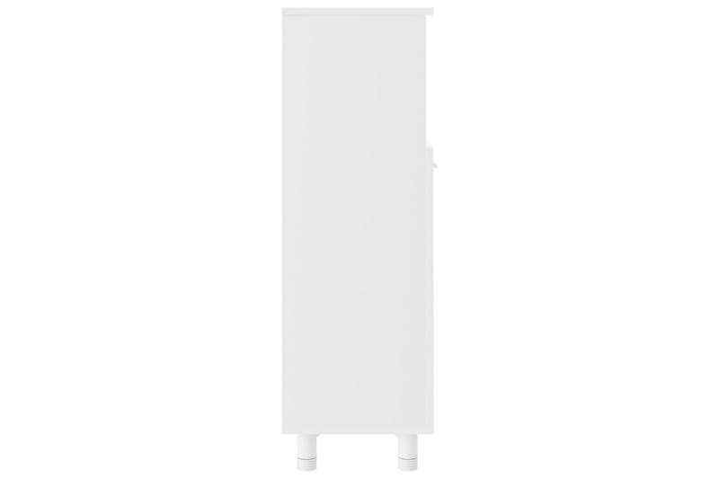 Badrumsskåp vit 30x30x95 cm spånskiva - Vit - Förvaring - Badrumsförvaring & tvättstuga inredning - Badrumsskåp