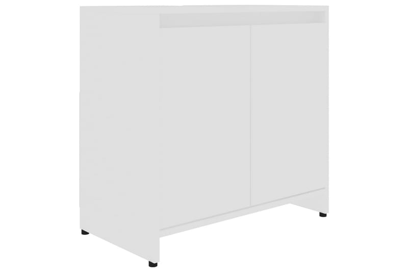Badrumsskåp vit 60x33x61 cm spånskiva - Vit - Förvaring - Badrumsförvaring & tvättstuga inredning - Badrumsskåp