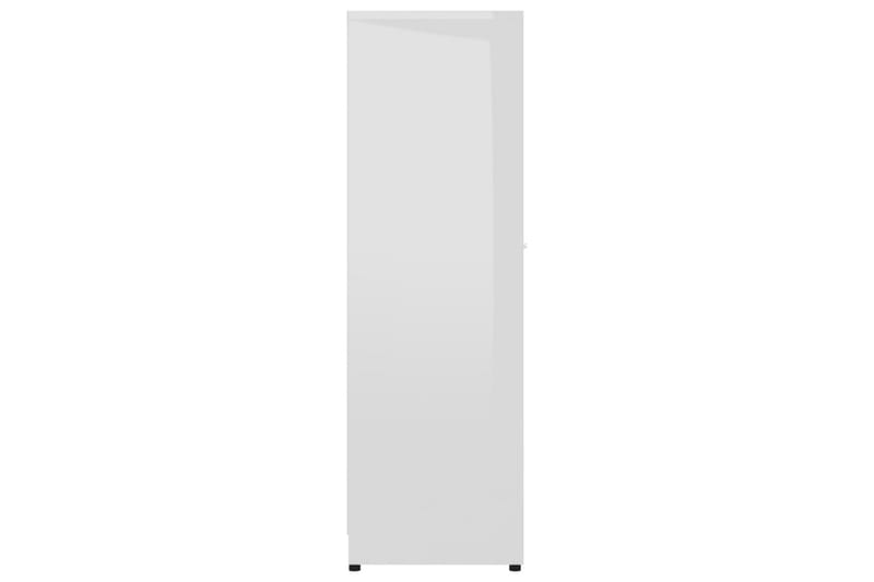 Badrumsskåp vit högglans 30x30x95 cm spånskiva - Vit - Förvaring - Badrumsförvaring & tvättstuga inredning - Badrumsskåp