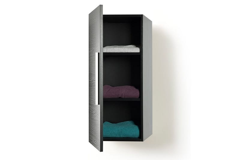 Bilbao Badrumsskåp 35|40 cm, Svart