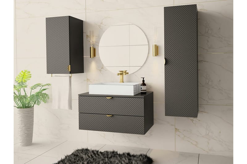 Glenndale Väggskåp 35x35 cm Concept 55 Grey - Förvaring - Badrumsförvaring & tvättstuga inredning - Badrumsskåp