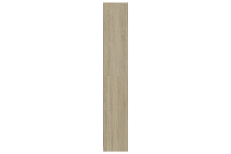 Badrumsskåp sonoma-ek 30x30x183,5 cm spånskiva - Brun - Förvaring - Badrumsförvaring & tvättstuga inredning