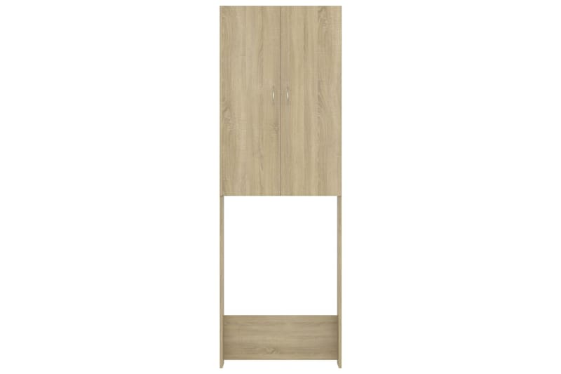 Tvättmaskinsskåp sonoma-ek 64x25,5x190 cm - Ek - Förvaring - Badrumsförvaring & tvättstuga inredning - Badrumsskåp
