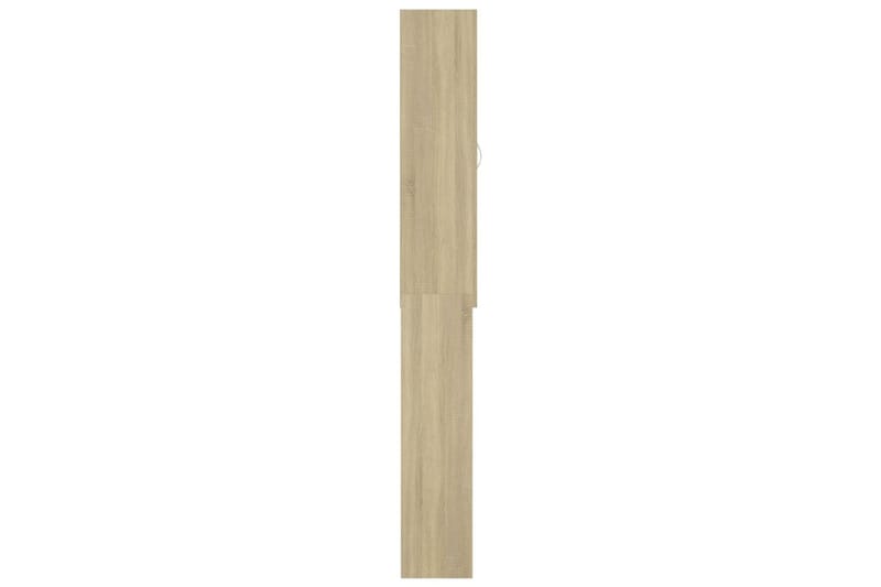Tvättmaskinsskåp sonoma-ek 64x25,5x190 cm - Ek - Förvaring - Badrumsförvaring & tvättstuga inredning - Badrumsskåp