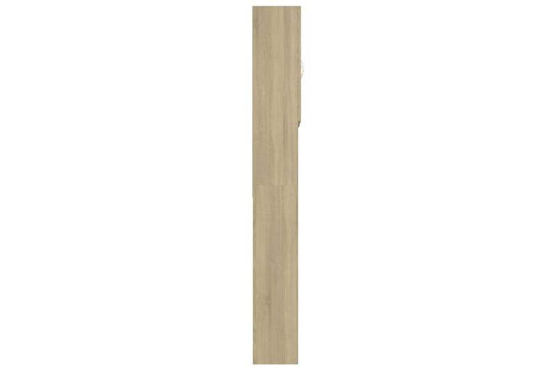 Tvättmaskinsskåp sonoma-ek 64x25,5x190 cm - Förvaring - Badrumsförvaring & tvättstuga inredning - Badrumsskåp