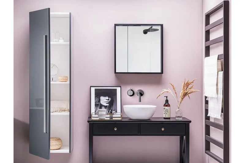 Waper Badrumsskåp - Grå - Förvaring - Badrumsförvaring & tvättstuga inredning - Badrumsskåp