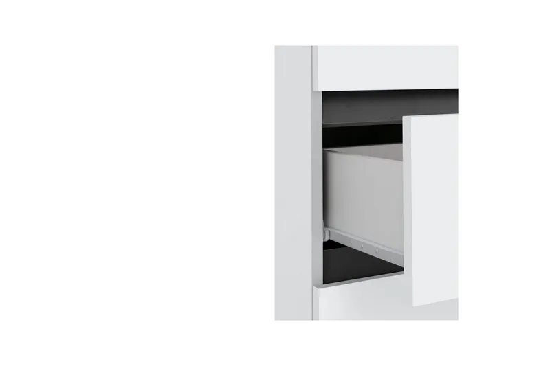 Badrumsskåp Wisla 38x35x130 cm, Vit - 38x35x130 cm, Vit - Förvaring - Badrumsförvaring & tvättstuga inredning - Badrumsskåp