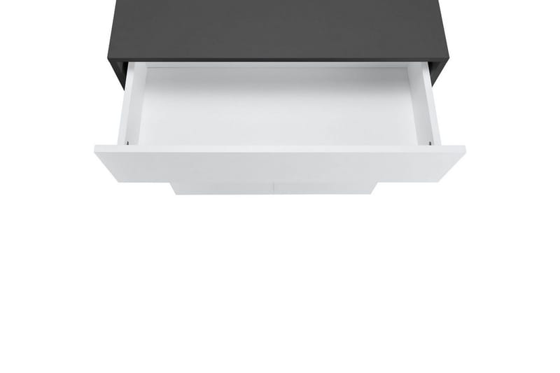 Badrumsskåp Wisla 76x35x98 cm, Antracit/Vit - 76x35x98 cm, Antracit/Vit - Förvaring - Badrumsförvaring & tvättstuga inredning - Badrumsskåp