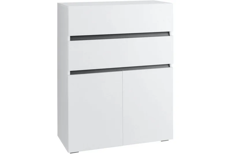 Badrumsskåp Wisla 76x35x98 cm, Vit - 76x35x98 cm, Vit - Förvaring - Badrumsförvaring & tvättstuga inredning - Badrumsskåp