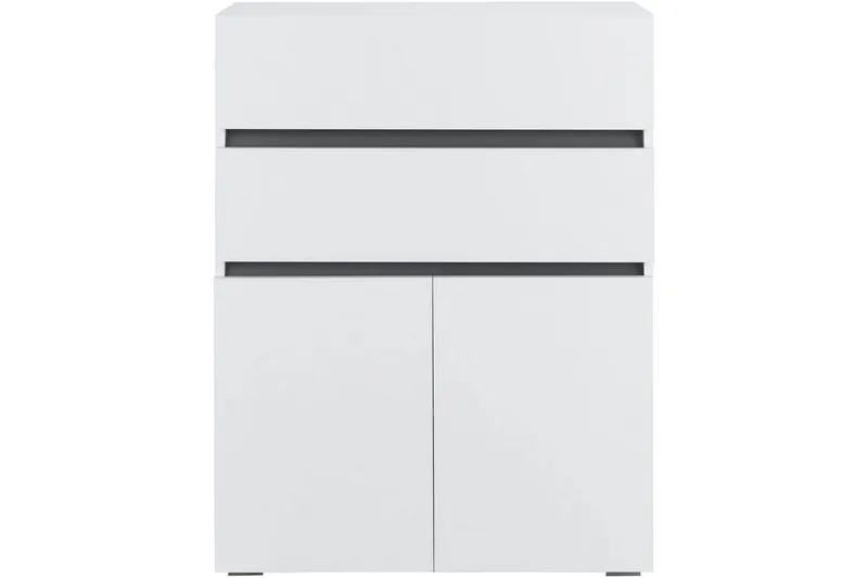 Badrumsskåp Wisla 76x35x98 cm, Vit - 76x35x98 cm, Vit - Förvaring - Badrumsförvaring & tvättstuga inredning - Badrumsskåp