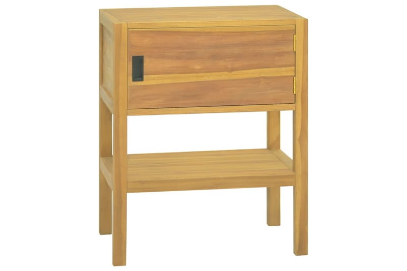 beBasic Badrumsskåp 60x40x75 cm massivt teakträ - Förvaring - Badrumsförvaring & tvättstuga inredning - Badrumsskåp