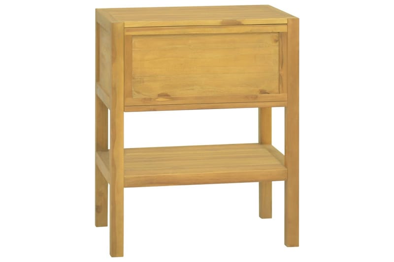 beBasic Badrumsskåp 60x40x75 cm massivt teakträ - Förvaring - Badrumsförvaring & tvättstuga inredning - Badrumsskåp