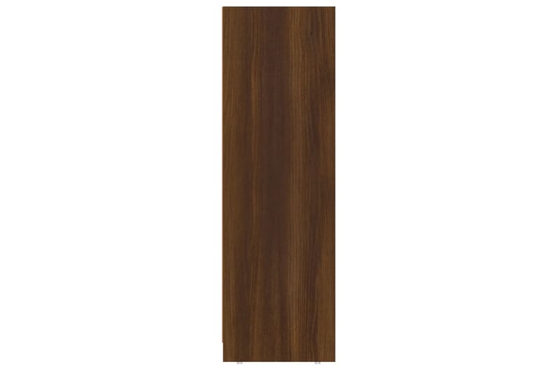 beBasic Badrumsskåp brun ek 30x30x95 cm konstruerat trä - Badrumsskåp