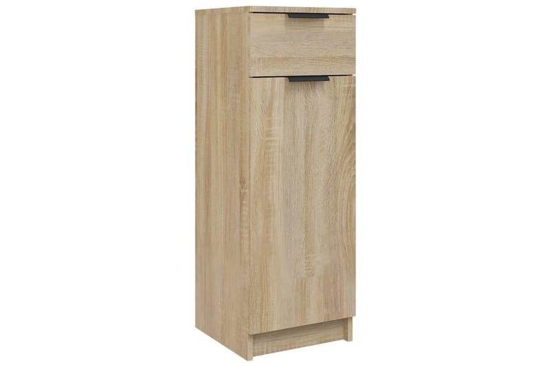 beBasic Badrumsskåp sonoma-ek 32x34x90 cm konstruerat trä - Förvaring - Badrumsförvaring & tvättstuga inredning - Badrumsskåp