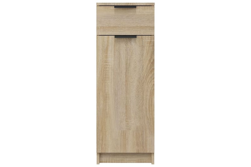 beBasic Badrumsskåp sonoma-ek 32x34x90 cm konstruerat trä - Förvaring - Badrumsförvaring & tvättstuga inredning - Badrumsskåp