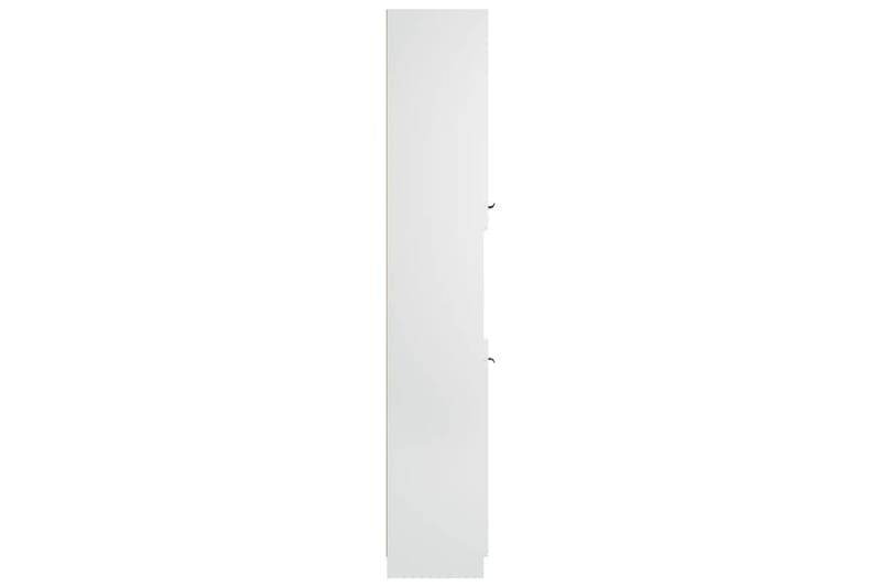 beBasic Badrumsskåp vit 32x34x188,5 cm konstruerat trä - Förvaring - Badrumsförvaring & tvättstuga inredning - Badrumsskåp