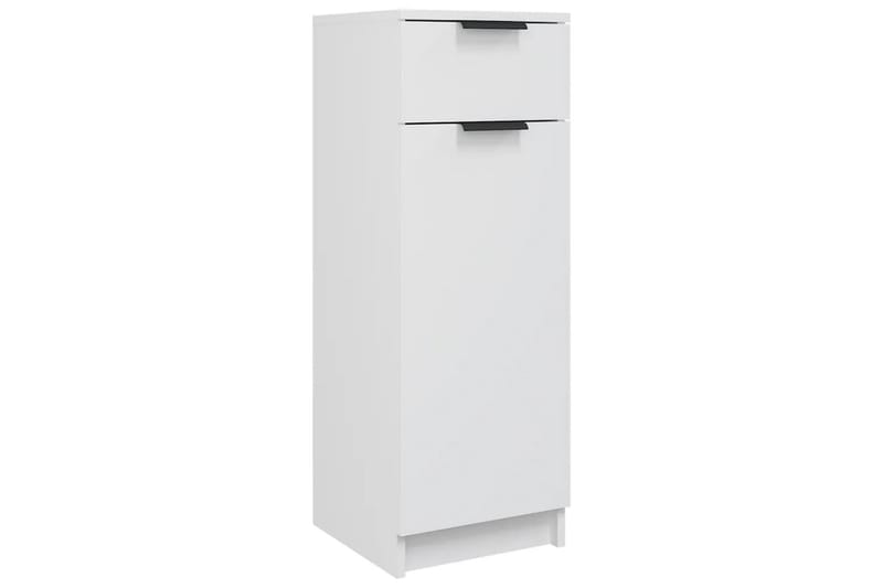 beBasic Badrumsskåp vit 32x34x90 cm konstruerat trä - Förvaring - Badrumsförvaring & tvättstuga inredning - Badrumsskåp