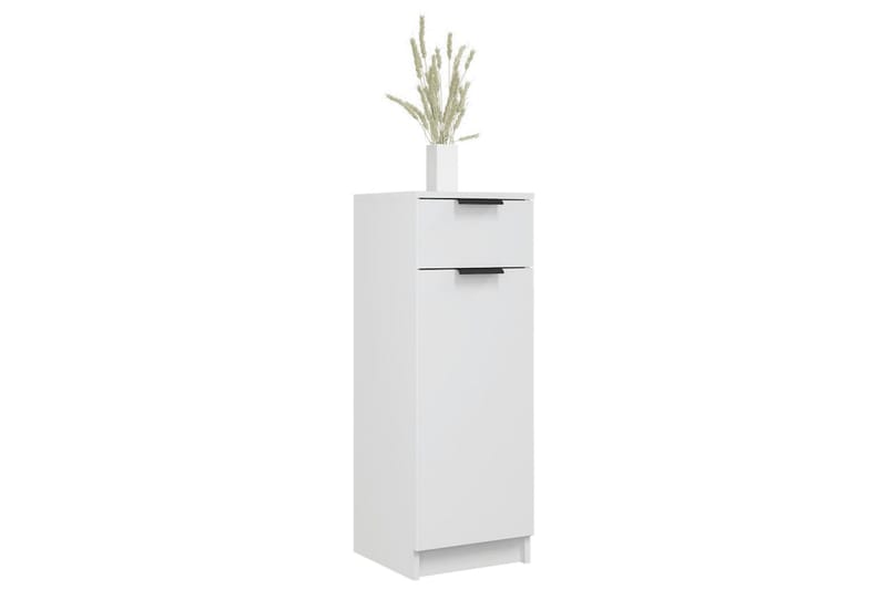 beBasic Badrumsskåp vit 32x34x90 cm konstruerat trä - Förvaring - Badrumsförvaring & tvättstuga inredning - Badrumsskåp