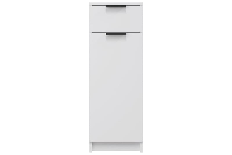 beBasic Badrumsskåp vit 32x34x90 cm konstruerat trä - Förvaring - Badrumsförvaring & tvättstuga inredning - Badrumsskåp
