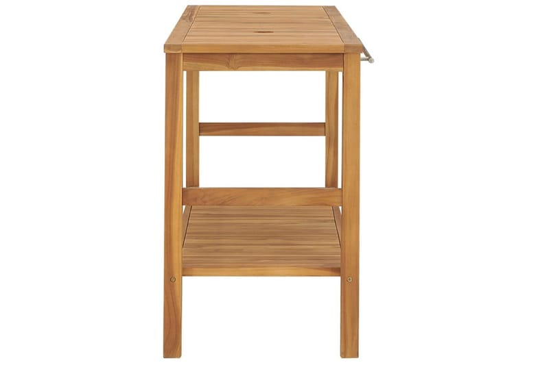 beBasic Badrumsunderskåp massiv teak 132x45x75 cm - Förvaring - Badrumsförvaring & tvättstuga inredning - Badrumsskåp
