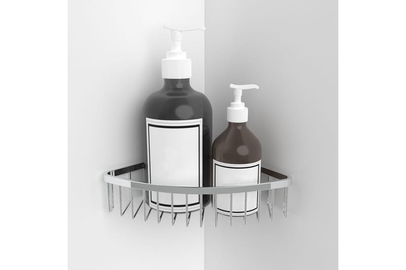 Duschkorg Silver - Badrumsförvaring & tvättstuga inredning