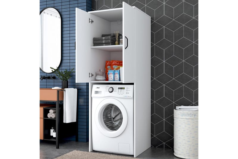 Elli Högskåp Badrum - Vit - Förvaring - Badrumsförvaring & tvättstuga inredning - Badrumsskåp