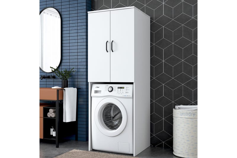 Elli Högskåp Badrum - Vit - Förvaring - Badrumsförvaring & tvättstuga inredning - Badrumsskåp