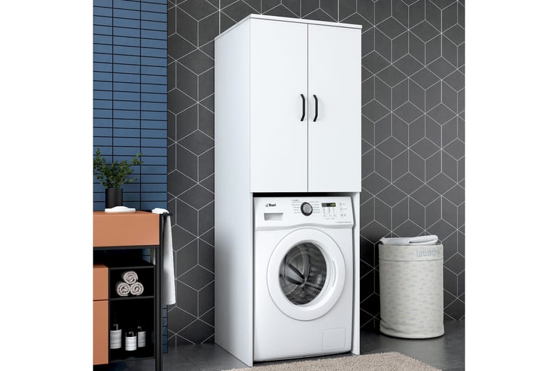 Elli Högskåp Badrum - Vit - Förvaring - Badrumsförvaring & tvättstuga inredning - Badrumsskåp