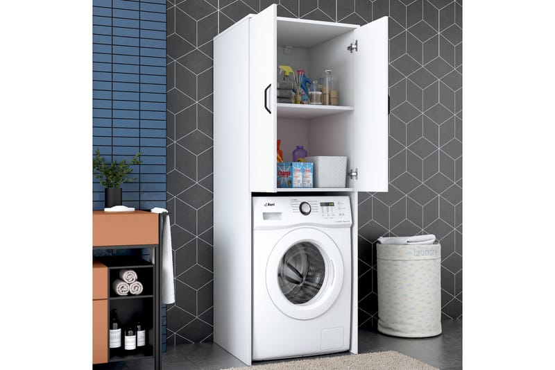 Elli Högskåp Badrum - Vit - Förvaring - Badrumsförvaring & tvättstuga inredning - Badrumsskåp