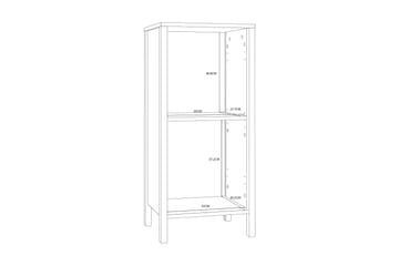 Elsassona Badrumsskåp 40x35 cm - Vit - Förvaring - Badrumsförvaring & tvättstuga inredning - Badrumsskåp