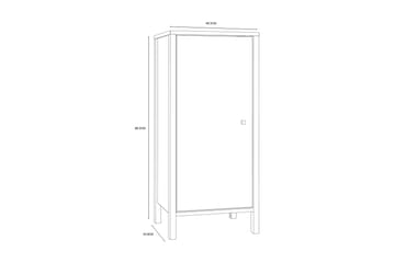 Elsassona Badrumsskåp 40x35 cm - Vit - Förvaring - Badrumsförvaring & tvättstuga inredning - Badrumsskåp