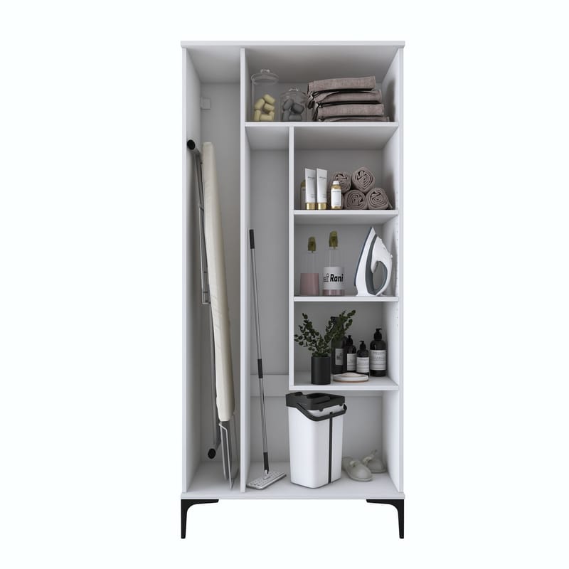 Fenvik Badrumsskåp 90x198,6x45 cm - Vit - Förvaring - Badrumsförvaring & tvättstuga inredning - Badrumsskåp