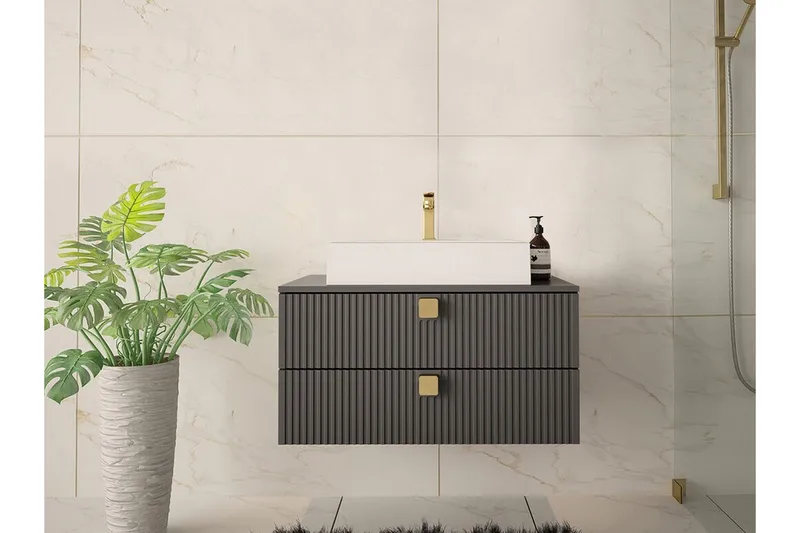 Glenndale Badrumsförvaring Concept 55 Grey - Förvaring - Badrumsförvaring & tvättstuga inredning