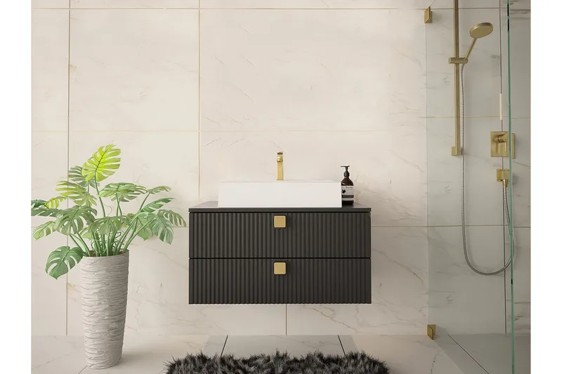 Glenndale Badrumsförvaring - Svart - Förvaring - Badrumsförvaring & tvättstuga inredning