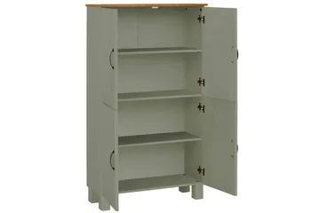 Högskåp till badrum Loft24 Alby Högskåp till Badrum 130x75x30 cm Grön - Förvaring - Badrumsförvaring & tvättstuga inredning - Badrumsskåp
