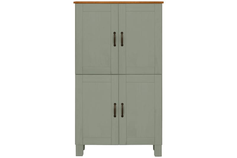 Högskåp till badrum Loft24 Alby Högskåp till Badrum 130x75x30 cm Grön - Förvaring - Badrumsförvaring & tvättstuga inredning - Badrumsskåp