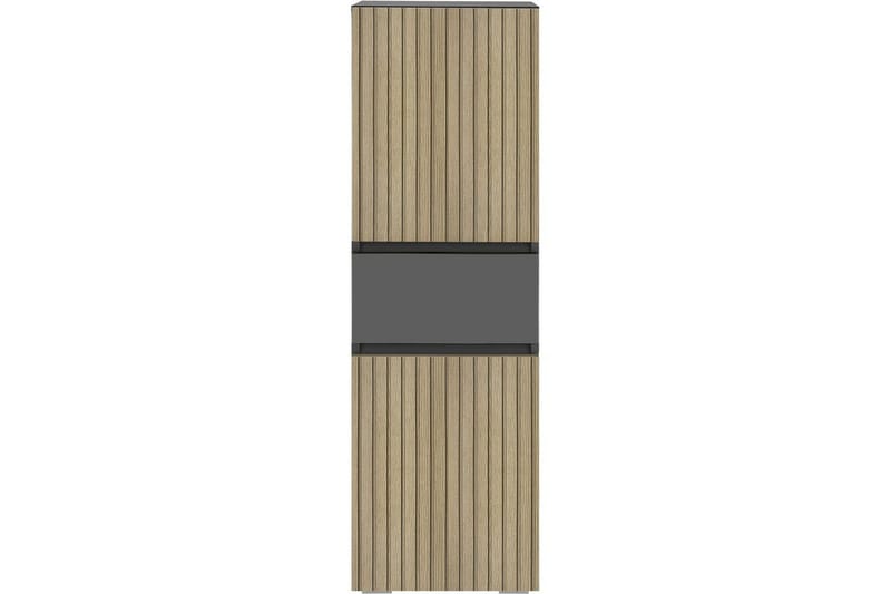Högskåp till badrum Loft24 Wisla Högskåp till Badrum 130x38x35 cm Nature - Förvaring - Badrumsförvaring & tvättstuga inredning - Badrumsskåp