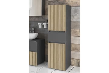 Högskåp till badrum Loft24 Wisla Högskåp till Badrum 130x38x35 cm Nature - Förvaring - Badrumsförvaring & tvättstuga inredning - Badrumsskåp