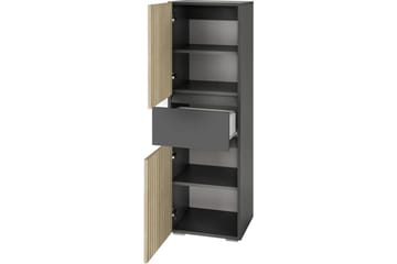 Högskåp till badrum Loft24 Wisla Högskåp till Badrum 130x38x35 cm Nature - Förvaring - Badrumsförvaring & tvättstuga inredning - Badrumsskåp