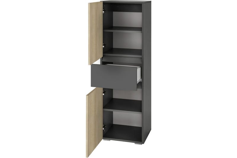 Högskåp till badrum Loft24 Wisla Högskåp till Badrum 130x38x35 cm Nature - Förvaring - Badrumsförvaring & tvättstuga inredning - Badrumsskåp