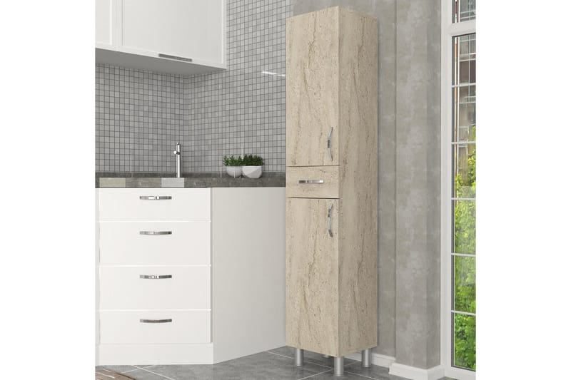 Högskåp till badrum Namo Högskåp Badrum Beige - Förvaring - Badrumsförvaring & tvättstuga inredning - Badrumsskåp