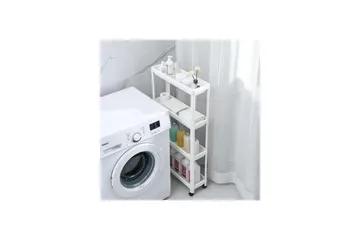Hyllor Plast Multi Purpose Ratmo Ornel Vit Vit - Förvaring - Badrumsförvaring & tvättstuga inredning - Rullvagn badrum