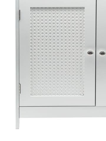Moreri Badrumsskåp 60 cm Wienerflätning - vit och silverfärgad - Förvaring - Badrumsförvaring & tvättstuga inredning - Badrumsskåp