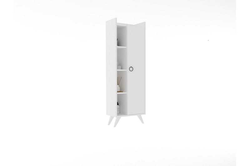 OBURUS Badrumsförvaring 50x140 cm Vit - Förvaring - Badrumsförvaring & tvättstuga inredning